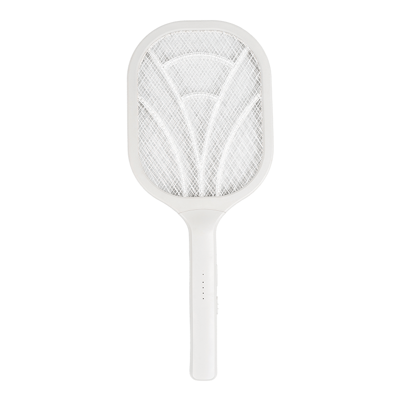 مضرب البعوض LED المطرز FF-919 بسعة 1200 مللي أمبير قابل لإعادة الشحن عبر USB