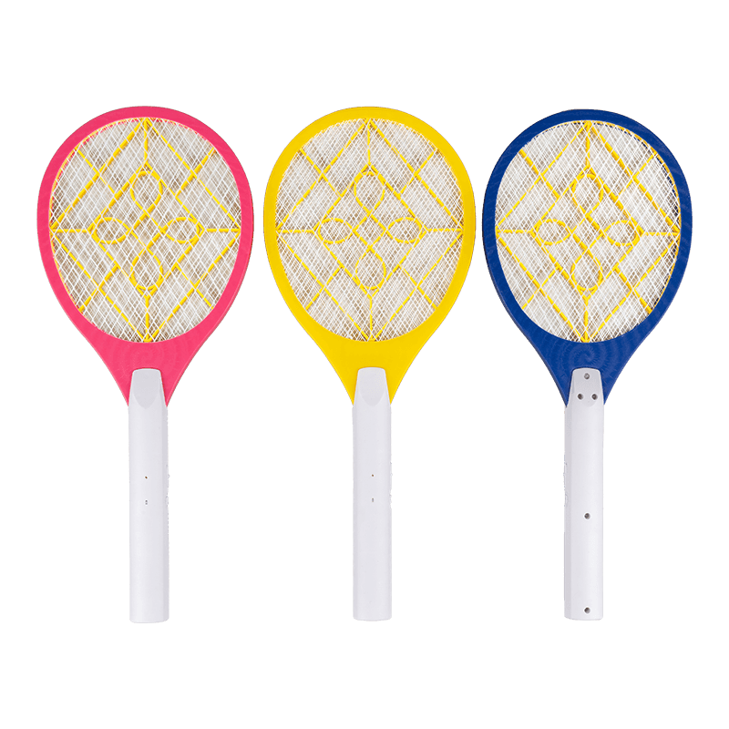 مضرب البعوض الكهربائي ثلاثي الألوان FF-003 بسعة 250 مللي أمبير مع كابل USB