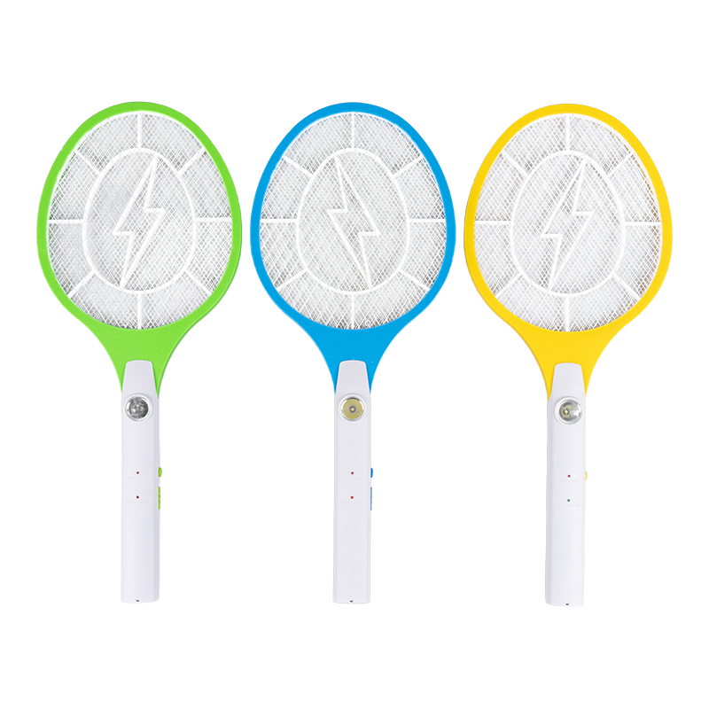 بطارية LED حمضية FF-009 بسعة 400 مللي أمبير مع مضرب بعوض كهربائي