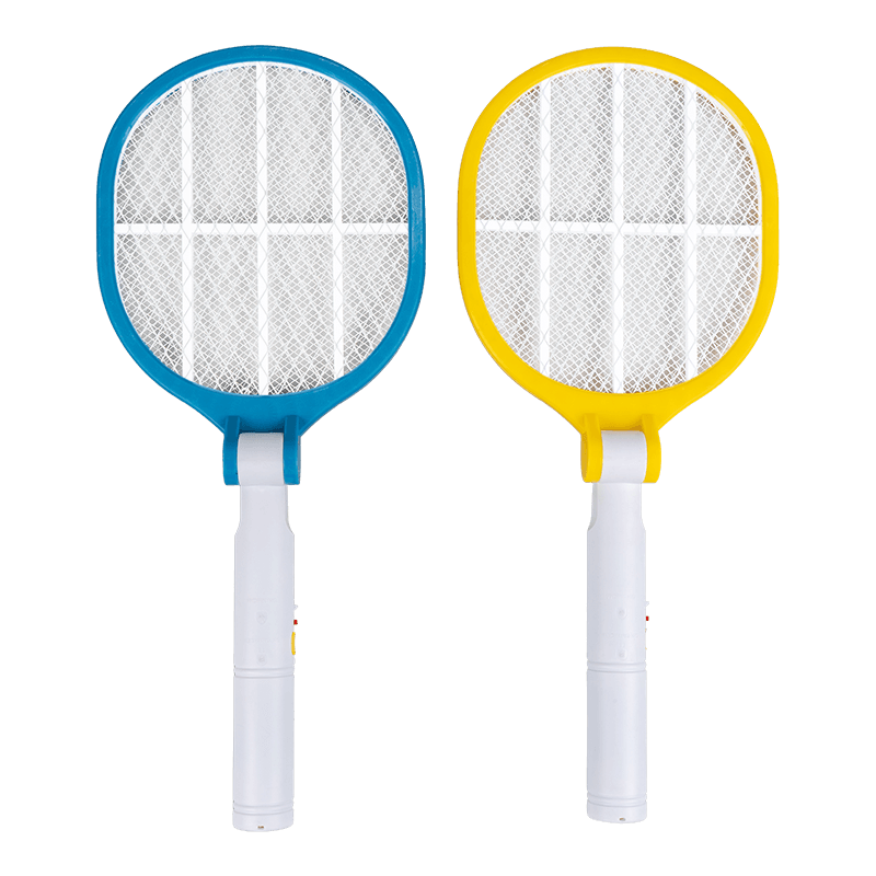 بطارية رصاص حمضية قابلة للطي ثنائية اللون FF-101 بسعة 400 مللي أمبير مع مضرب بعوض كهربائي